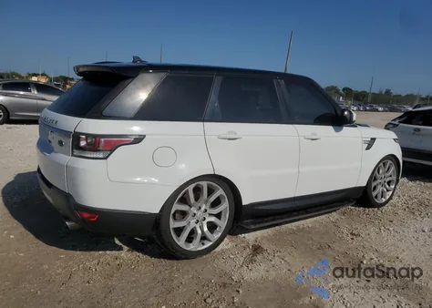 2016 Land Rover Range Rover Sport Hse z USA, uszkodzony, nr VIN SALWR2VF4GA634188